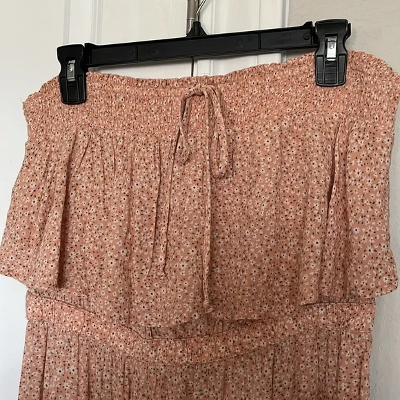 🧡American Eagle Outfitters Orange Off-Shoulder Sundress☀️🍊🫶 - Picture 3 of 6